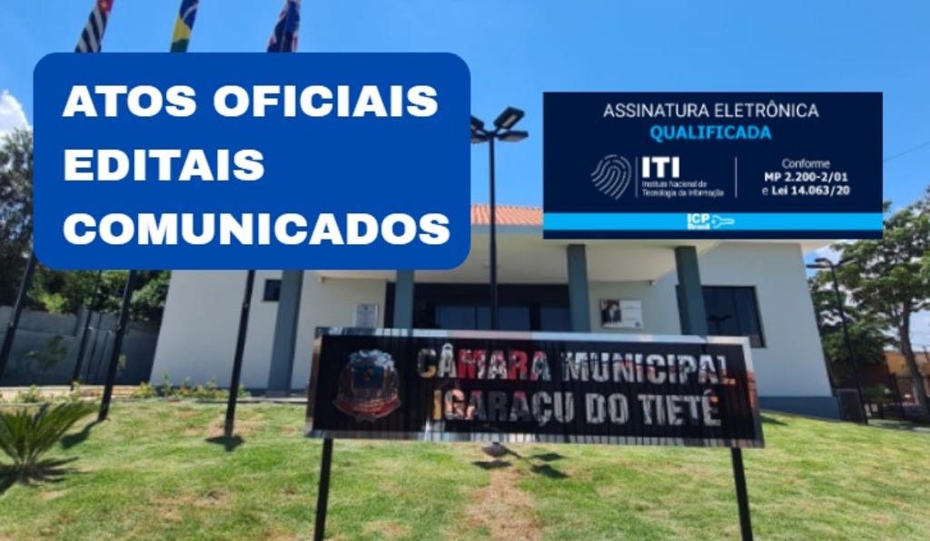 CÂMARA MUNICIPAL DE IGARAÇU DO TIETÊ - DECRETO Nº 0263