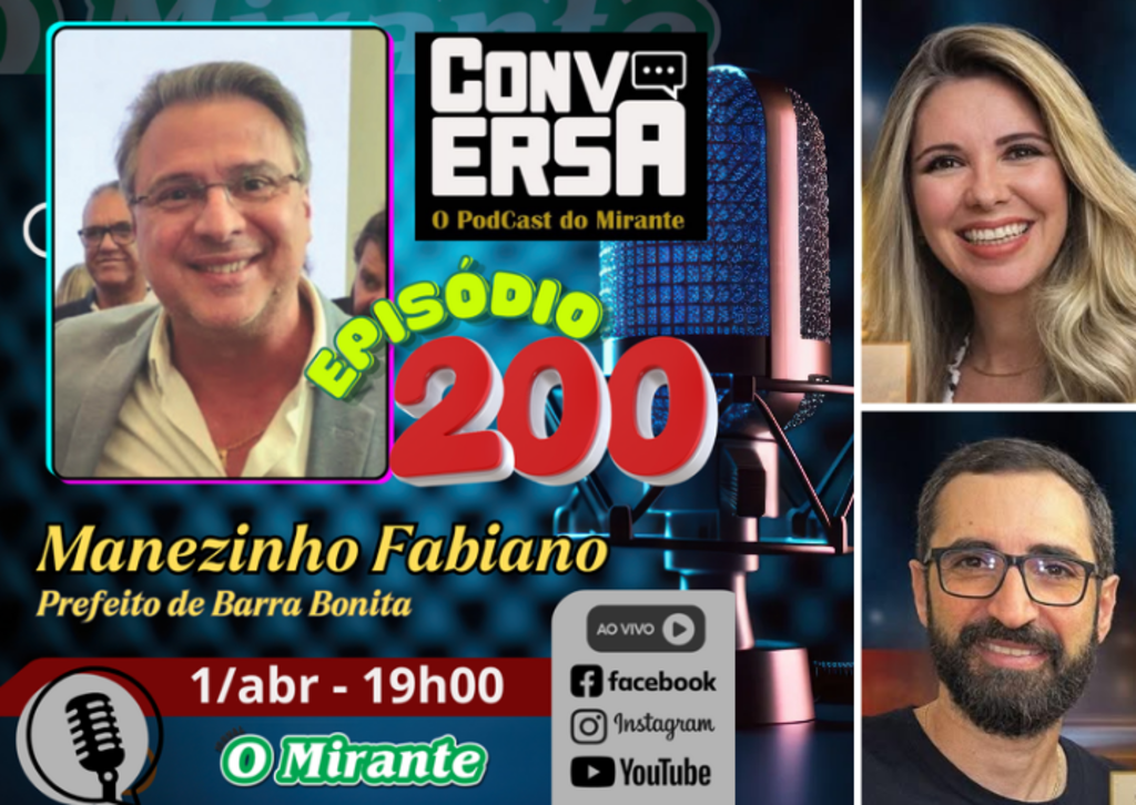 Conversa #200 vai receber Manezinho Fabiano