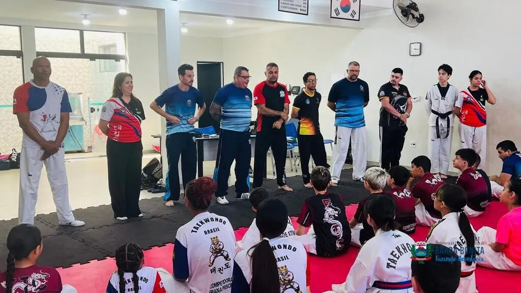 Barra Bonita sedia 1º Intercâmbio de Taekwondo com a participação de cinco municípios