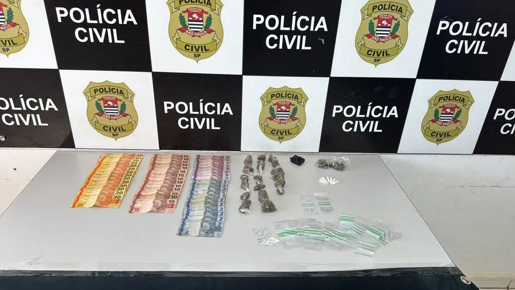 Polícia Civil e Militar prendem homem por tráfico de drogas durante operação em Itapuí