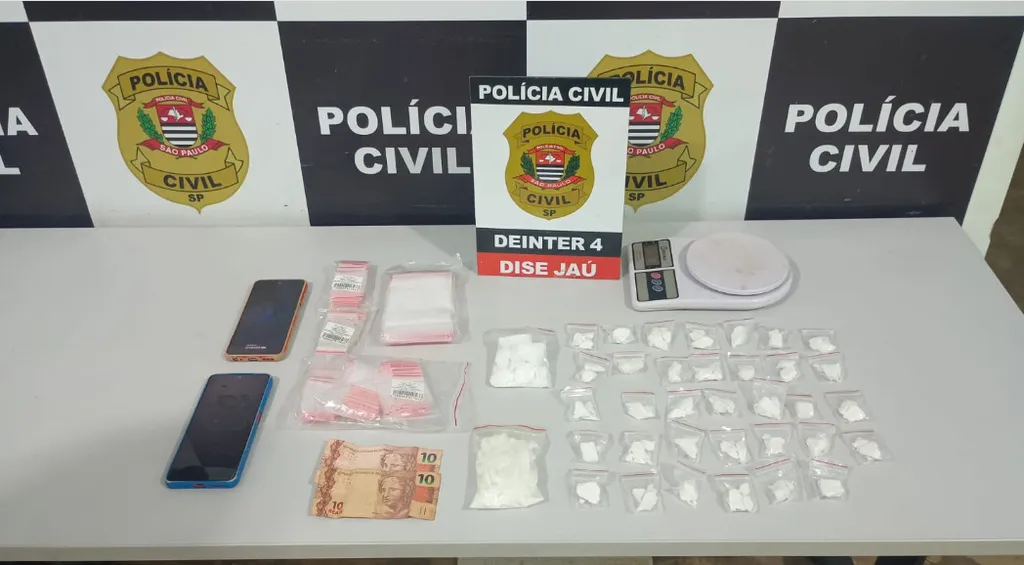 Polícia prende acusado de tráfico no Frei Galvão em Jaú
